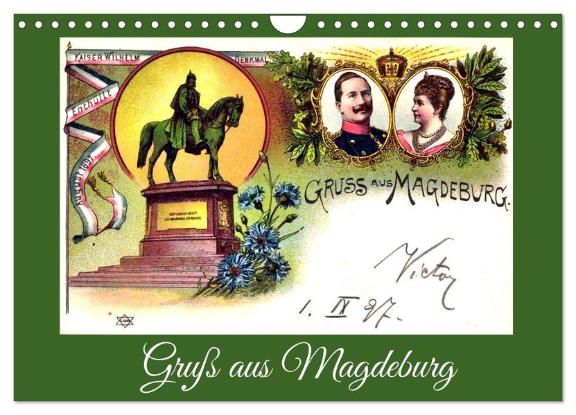 Gruß aus Magdeburg (Wandkalender 2027 DIN A4 quer) CALVENDO Monatskalender