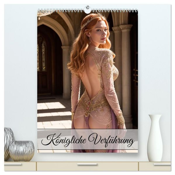 Königliche Verführung (hochwertiger Premium Wandkalender 2027 DIN A2 hoch) Kunstdruck in Hochglanz