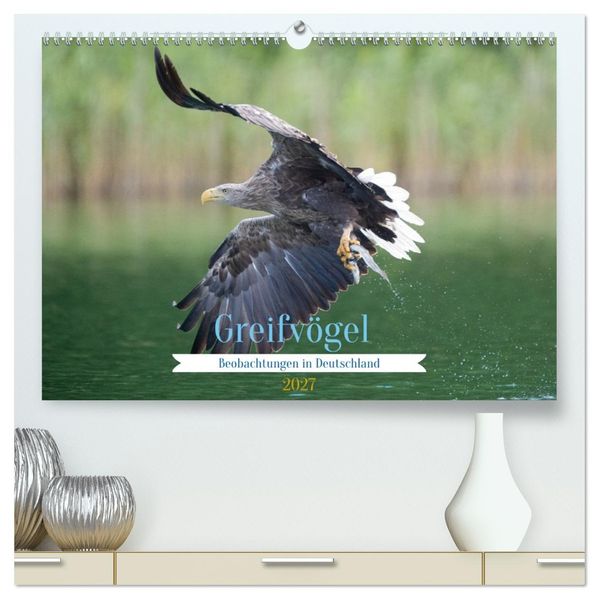 Greifer in Aktion (hochwertiger Premium Wandkalender 2027 DIN A2 quer) Kunstdruck in Hochglanz