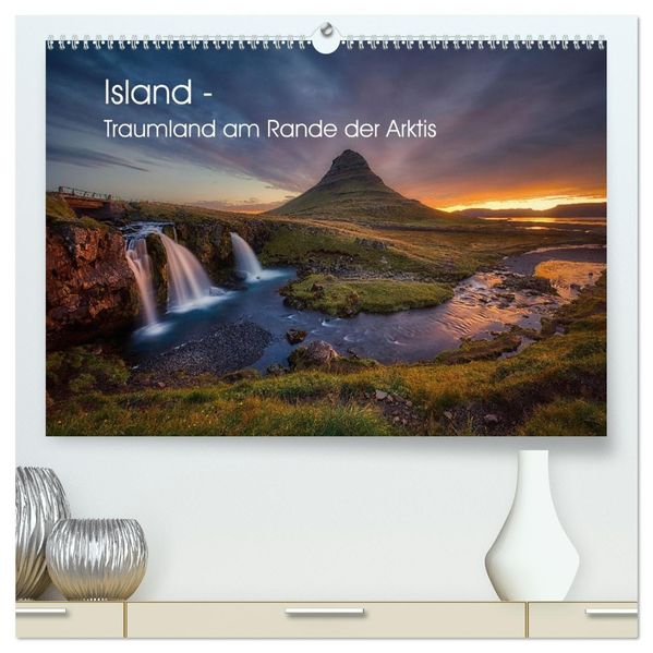 Island - Traumland am Rande der Arktis (hochwertiger Premium Wandkalender 2027 DIN A2 quer) Kunstdruck in Hochglanz