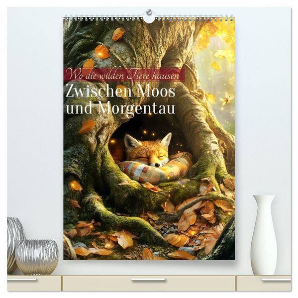 Zwischen Moos und Morgentau (hochwertiger Premium Wandkalender 2027 DIN A2 hoch) Kunstdruck in Hochglanz