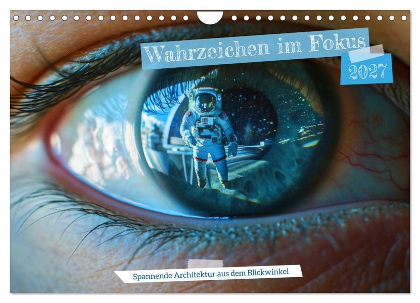 Wahrzeichen im Fokus - Spannende Architektur aus dem Blickwinkel (Wandkalender 2027 DIN A4 quer) CALVENDO Monatskalender