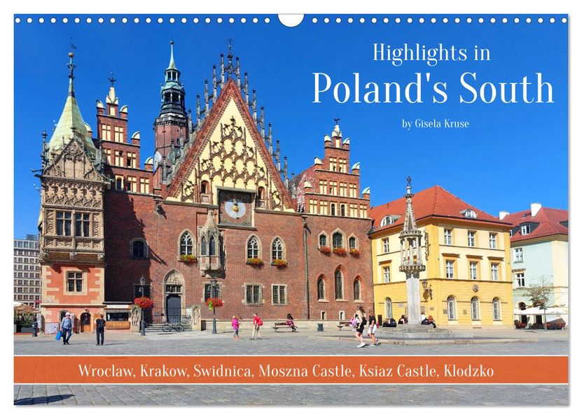 Highlights in Poland's South (Wall Calendar 2027 DIN A3 landscape) CALVENDO 12 Month Wall Calendar