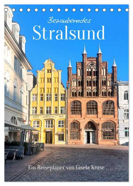 Bezauberndes Stralsund (Tischkalender 2027 DIN A5 hoch) CALVENDO Monatskalender