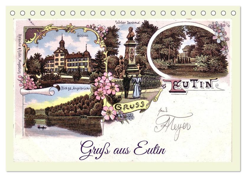 Gruß aus Eutin (Tischkalender 2027 DIN A5 quer) CALVENDO Monatskalender