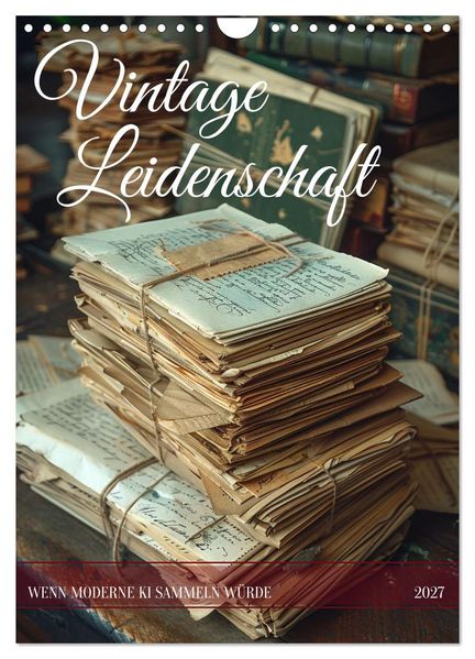 Vintage Leidenschaft (Wandkalender 2027 DIN A4 hoch) CALVENDO Monatskalender