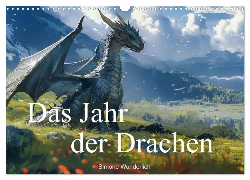 Das Jahr der Drachen (Wandkalender 2027 DIN A3 quer) CALVENDO Monatskalender