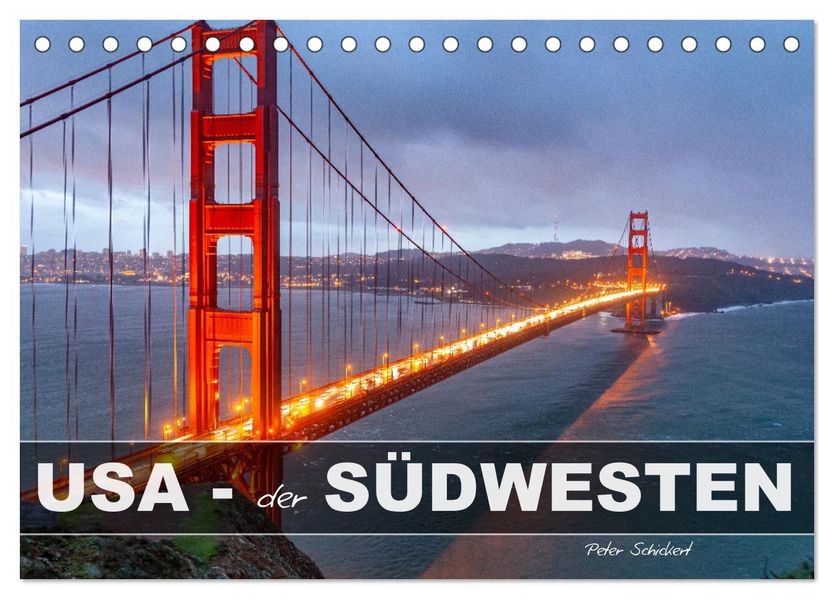 USA - Der Südwesten (Tischkalender 2027 DIN A5 quer) CALVENDO Monatskalender