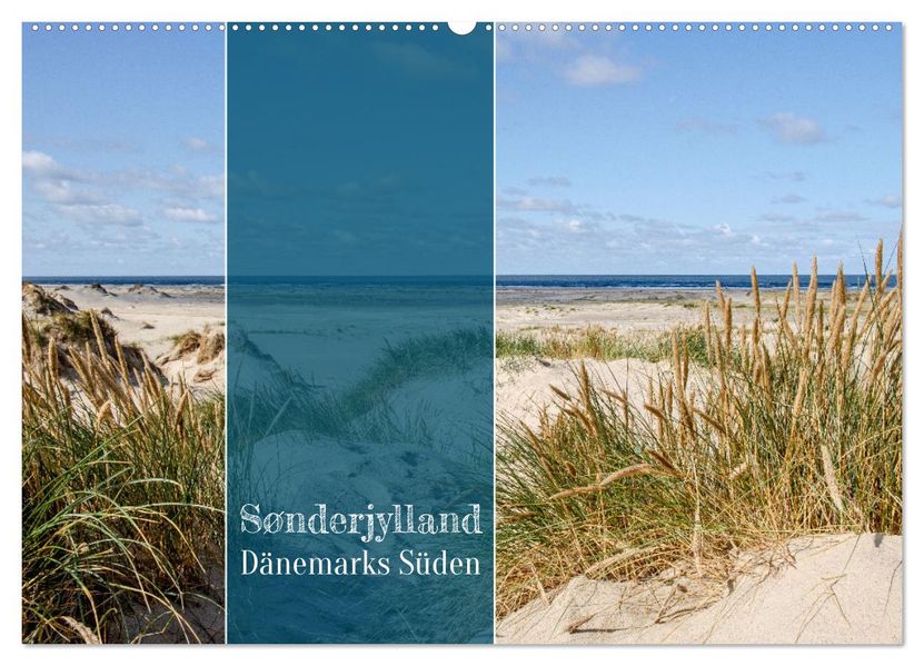 Sønderjylland - Dänemarks Süden (Wandkalender 2027 DIN A2 quer) CALVENDO Monatskalender