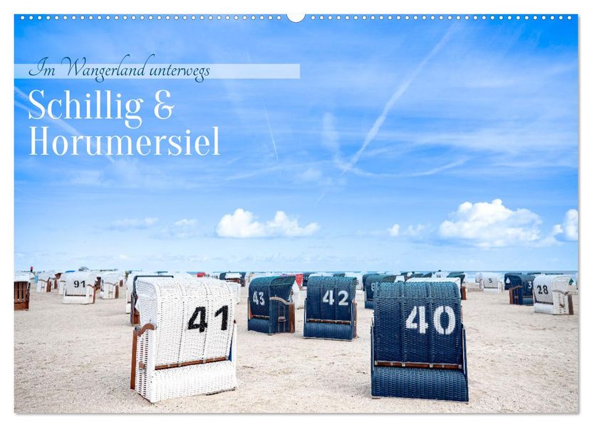 Schillig und Horumersiel - Im Wangerland unterwegs (Wandkalender 2027 DIN A2 quer) CALVENDO Monatskalender