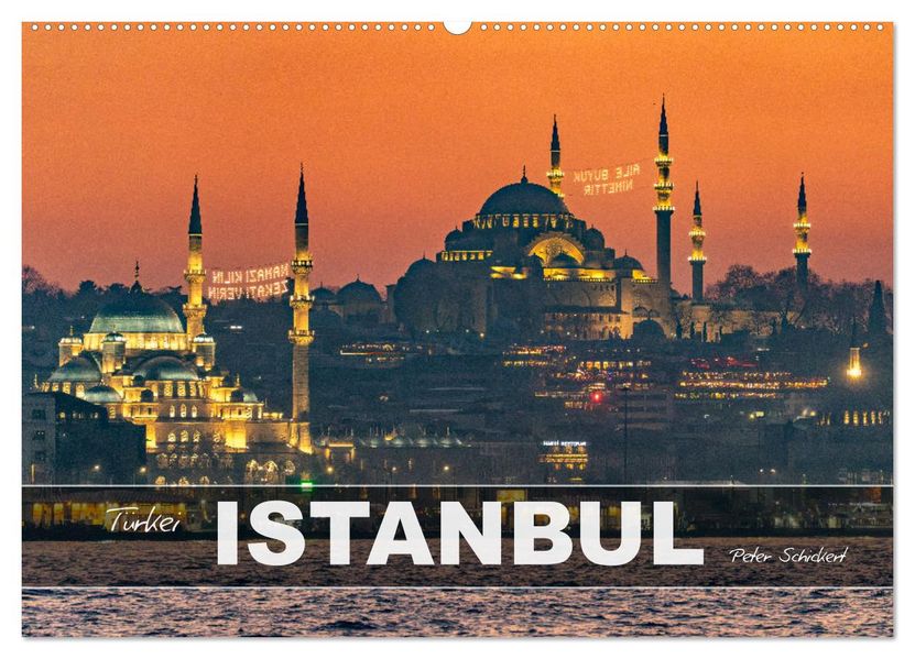 Türkei - Istanbul (Wandkalender 2027 DIN A2 quer) CALVENDO Monatskalender