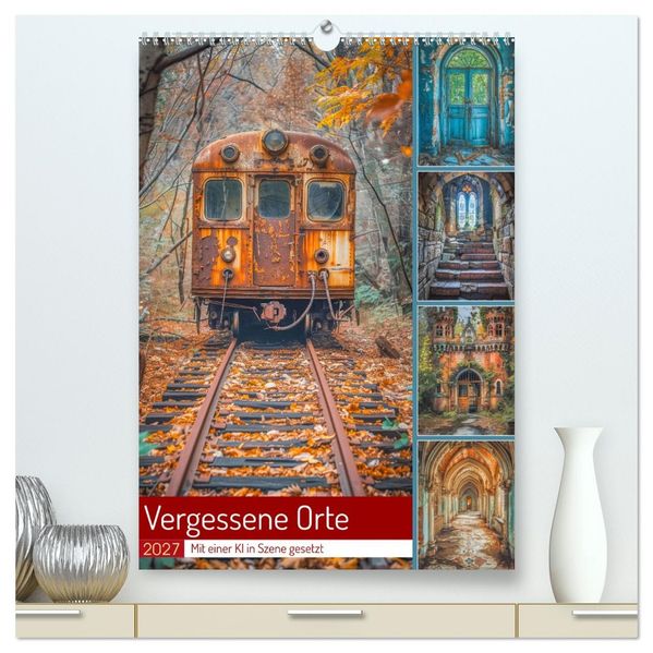 Vergessene Orte (hochwertiger Premium Wandkalender 2027 DIN A2 hoch) Kunstdruck in Hochglanz