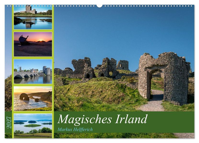 Magisches Irland 2027 (Wandkalender 2027 DIN A2 quer) CALVENDO Monatskalender