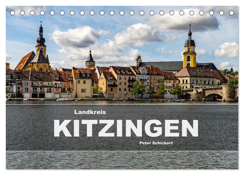Landkreis Kitzingen (Tischkalender 2027 DIN A5 quer) CALVENDO Monatskalender