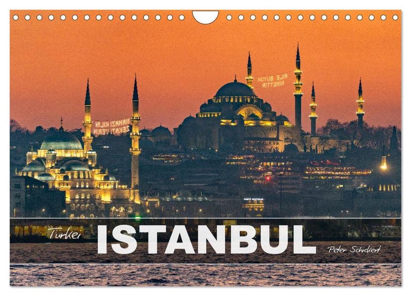 Türkei - Istanbul (Wandkalender 2027 DIN A4 quer) CALVENDO Monatskalender