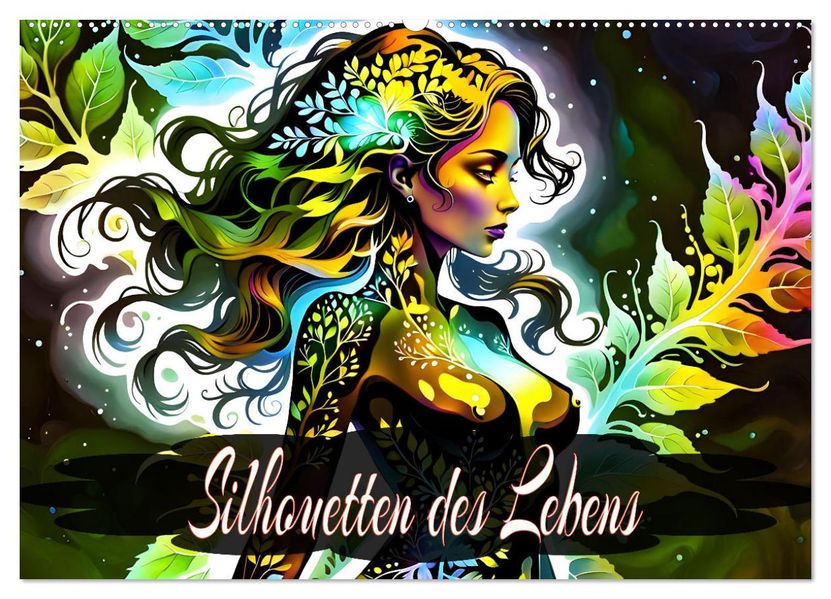 Silhouetten des Lebens (Wandkalender 2027 DIN A2 quer) CALVENDO Monatskalender