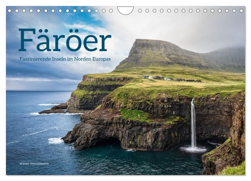 Färöer - Faszinierende Inseln im Norden Europas (Wandkalender 2027 DIN A4 quer) CALVENDO Monatskalender