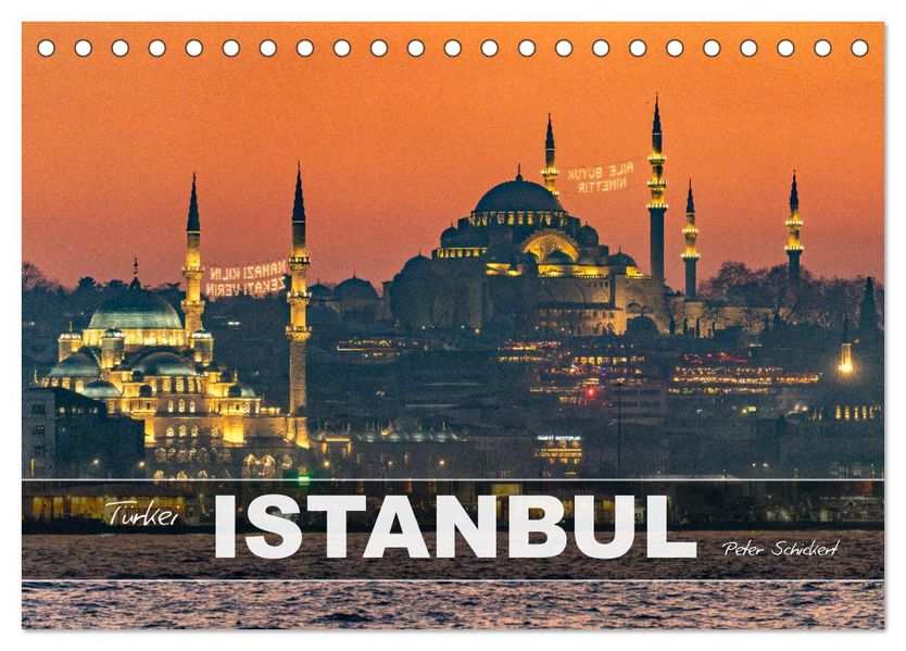 Türkei - Istanbul (Tischkalender 2027 DIN A5 quer) CALVENDO Monatskalender