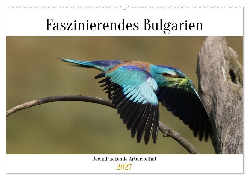 Faszinierendes Bulgarien (Wandkalender 2027 DIN A2 quer) CALVENDO Monatskalender