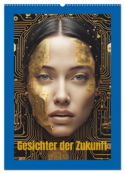 Gesichter der Zukunft (Wandkalender 2027 DIN A2 hoch) CALVENDO Monatskalender