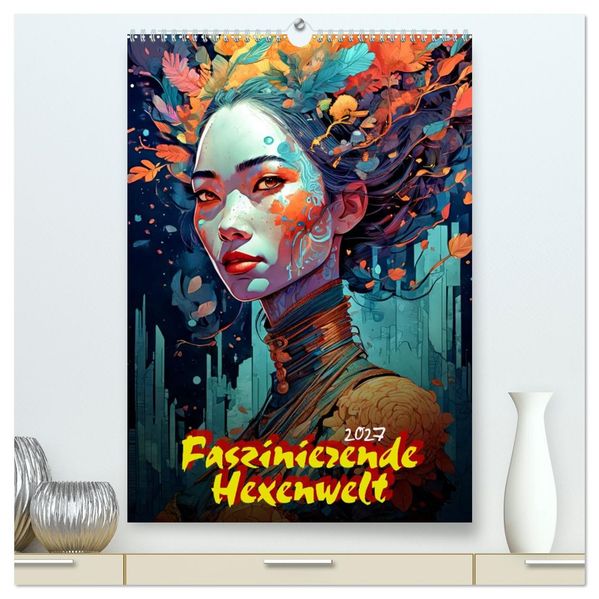 Faszinierende Hexenwelt (hochwertiger Premium Wandkalender 2027 DIN A2 hoch) Kunstdruck in Hochglanz