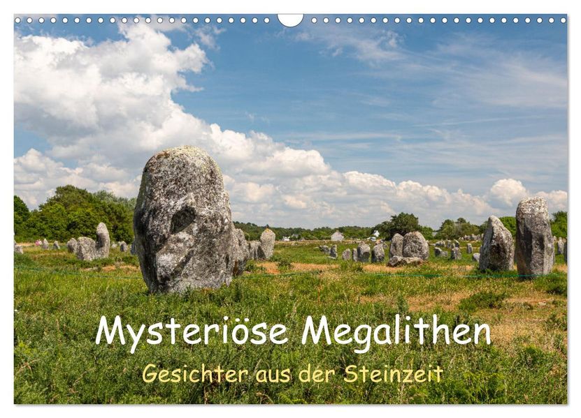 Mysteriöse Megalithen (Wandkalender 2027 DIN A3 quer) CALVENDO Monatskalender