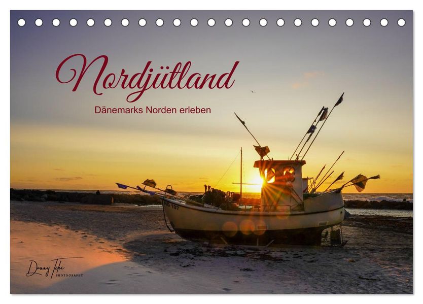 Nordjütland - Dänemarks Norden erleben (Tischkalender 2027 DIN A5 quer) CALVENDO Monatskalender