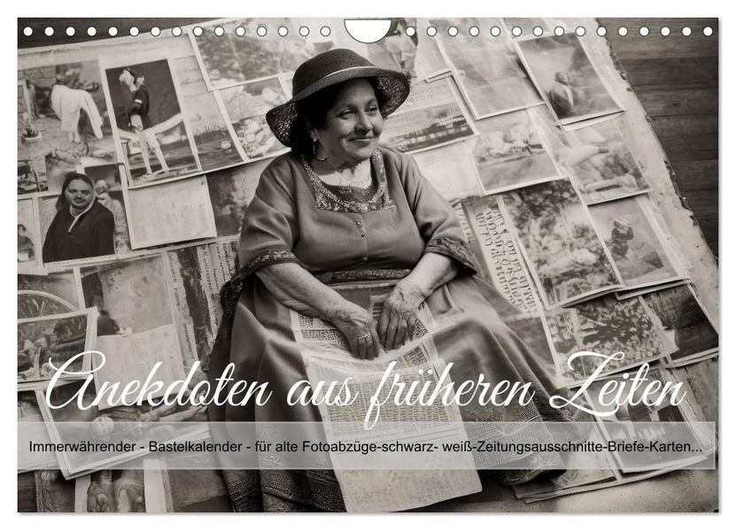 Anekdoten aus früheren Zeiten (Wandkalender 2027 DIN A4 quer) CALVENDO Monatskalender