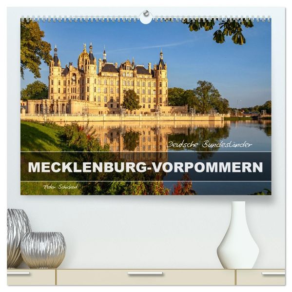 Deutsche Bundesländer - Mecklenburg-Vorpommern (hochwertiger Premium Wandkalender 2027 DIN A2 quer) Kunstdruck in Hochglanz