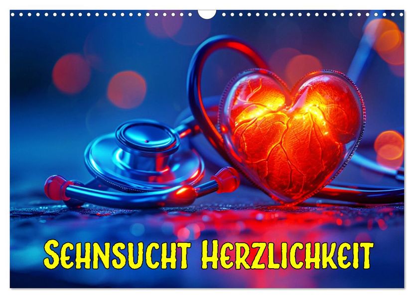 Sehnsucht Herzlichkeit (Wandkalender 2027 DIN A3 quer) CALVENDO Monatskalender