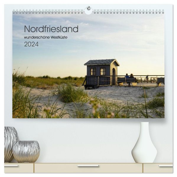 Nordfriesland - wunderschöne Westküste (hochwertiger Premium Wandkalender 2027 DIN A2 quer) Kunstdruck in Hochglanz