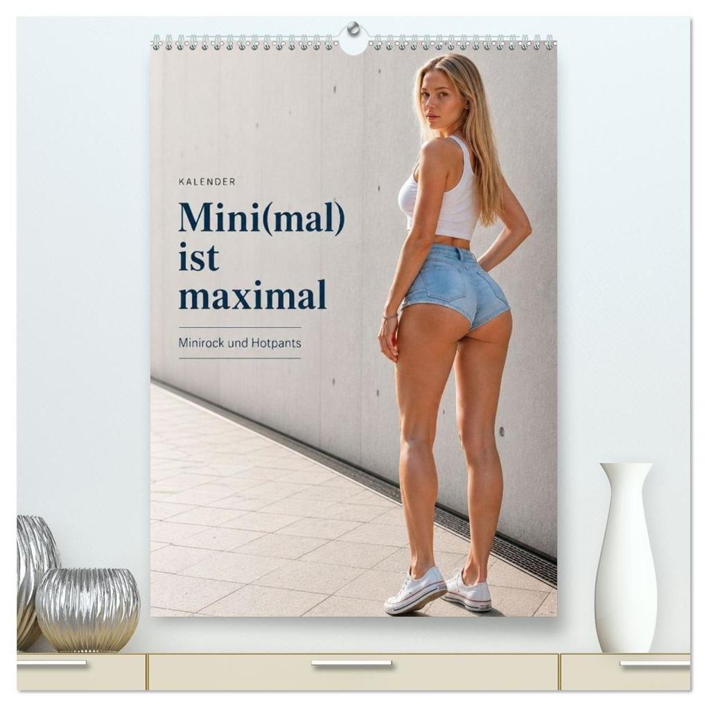 Minimal ist maximal (hochwertiger Premium Wandkalender 2027 DIN A2 hoch) Kunstdruck in Hochglanz
