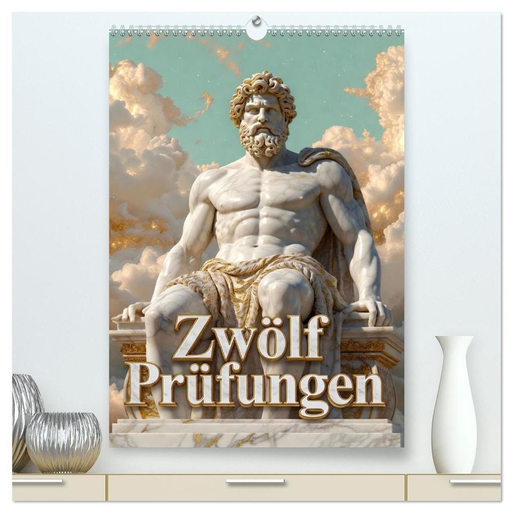 Zwölf Prüfungen (hochwertiger Premium Wandkalender 2027 DIN A2 hoch) Kunstdruck in Hochglanz