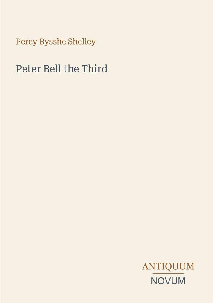 Peter Bell the Third