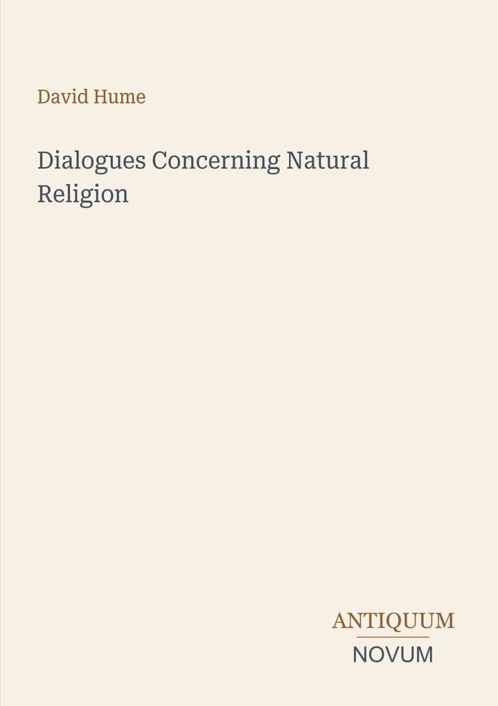 Dialogues Concerning Natural Religion