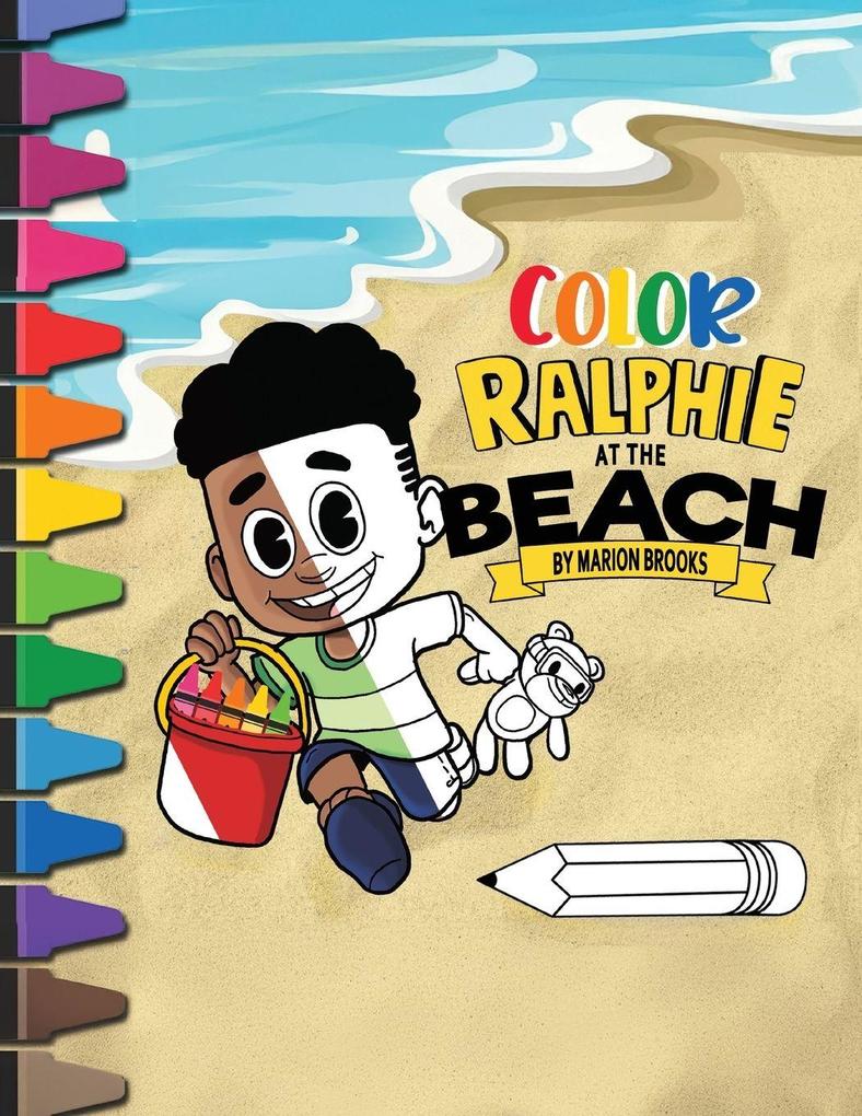 Ralphie At The Beach Coloring Book