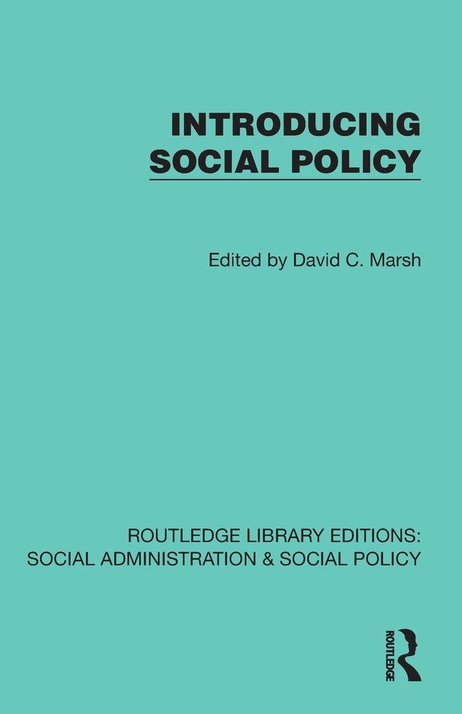 Introducing Social Policy