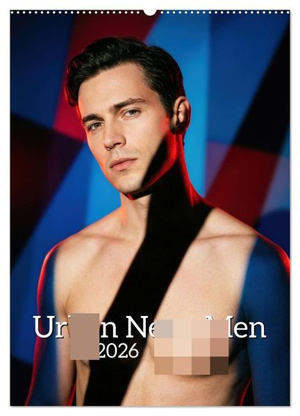 Urban Neon Men (Wandkalender 2027 DIN A2 hoch) CALVENDO Monatskalender