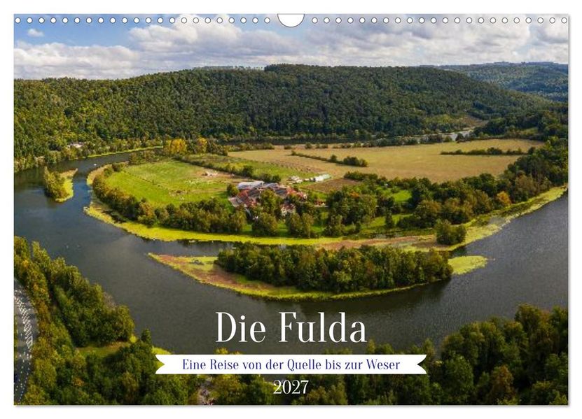 Die Fulda (Wandkalender 2027 DIN A3 quer) CALVENDO Monatskalender