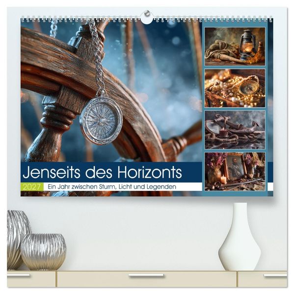 Jenseits des Horizonts (hochwertiger Premium Wandkalender 2027 DIN A2 quer) Kunstdruck in Hochglanz