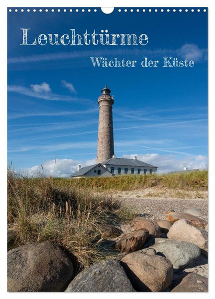 Leuchtürme - Wächter der Küste (Wandkalender 2027 DIN A3 hoch) CALVENDO Monatskalender