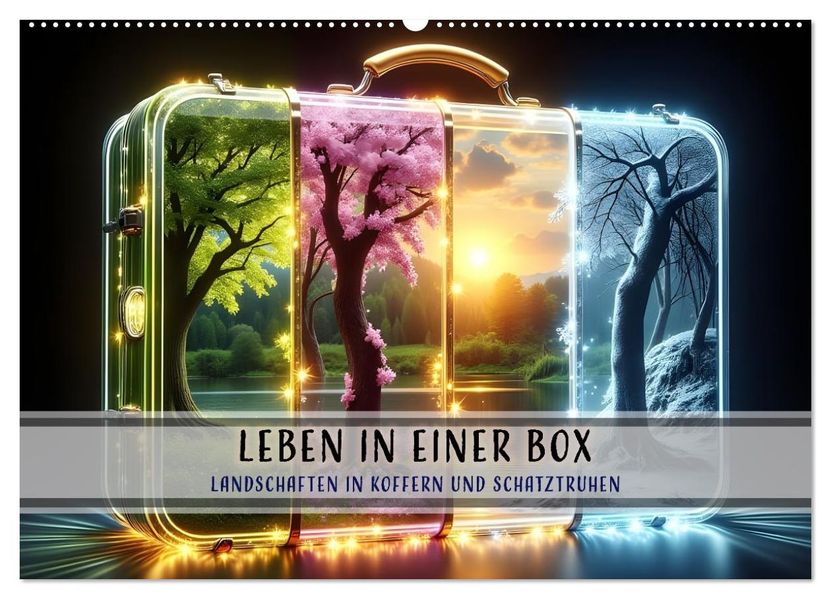 Leben in einer Box (Wandkalender 2027 DIN A2 quer) CALVENDO Monatskalender