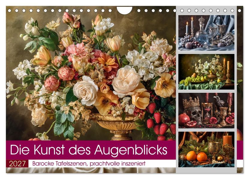 Die Kunst des Augenblicks (Wandkalender 2027 DIN A4 quer) CALVENDO Monatskalender