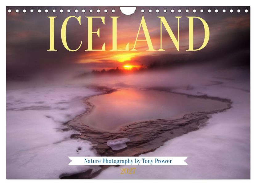 Amazing Nature of Iceland (Wall Calendar 2027 DIN A4 landscape) CALVENDO 12 Month Wall Calendar
