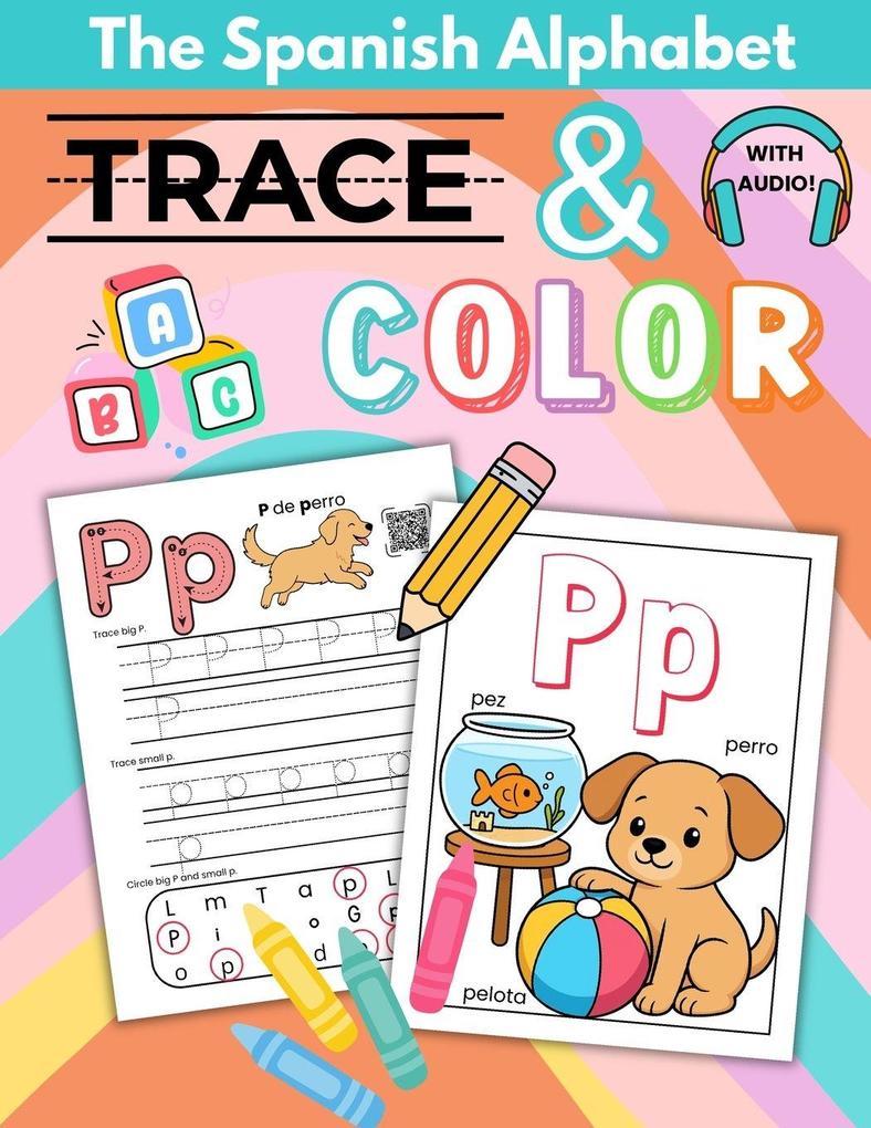 Spanish Alphabet Workbook for Kids