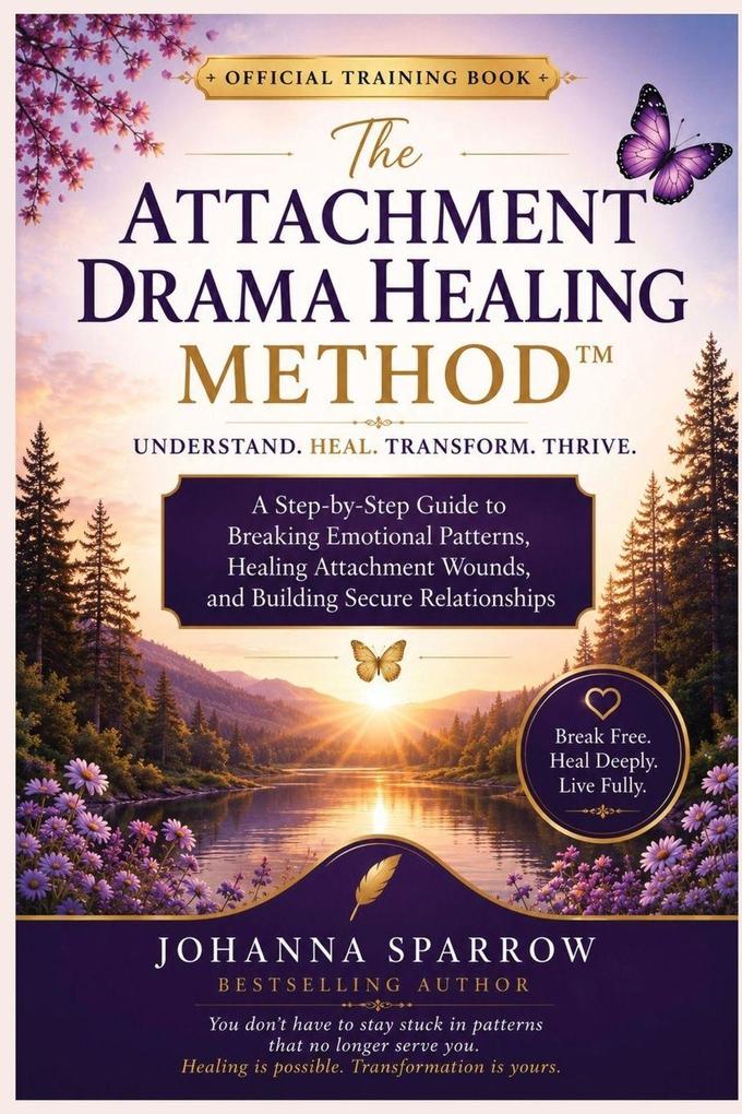 The Attachment Drama Healing Method(TM) Official Training Book A Step-by-Step Guide to Breaking Emotional Patterns Healing Attachment Wounds and Building Secure Relationships