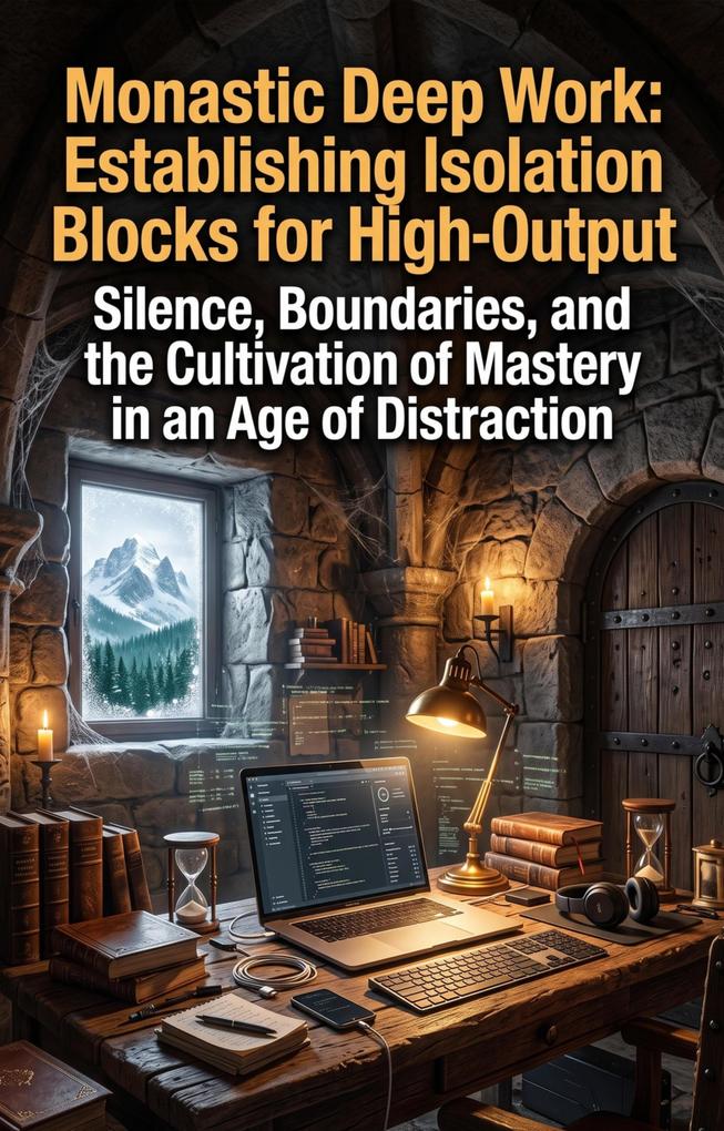 Monastic Deep Work: Establishing Isolation Blocks for High-Output Roles