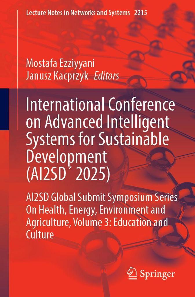 International Conference on Advanced Intelligent Systems for Sustainable Development (AI2SDŽ 2025)