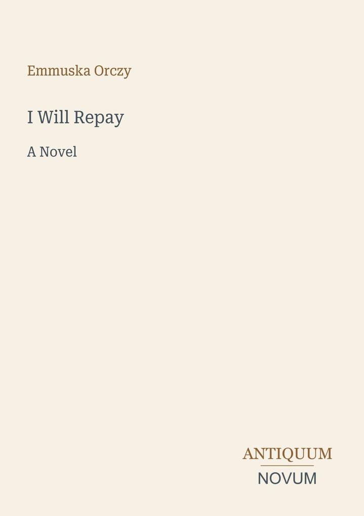 I Will Repay