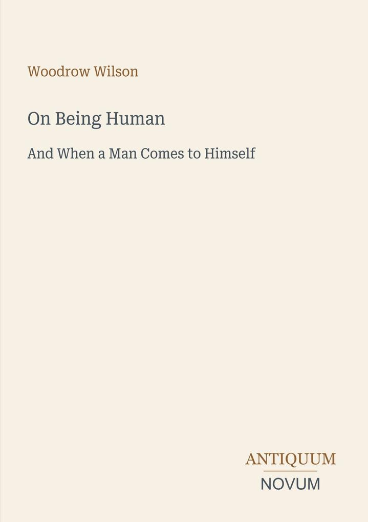 On Being Human
